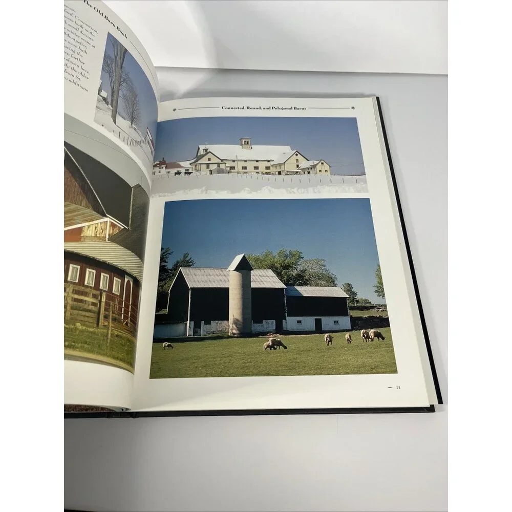 The Old Barn Book Hardcover Coffee Table Book Americana Photography 1997 - Picture 9 of 14